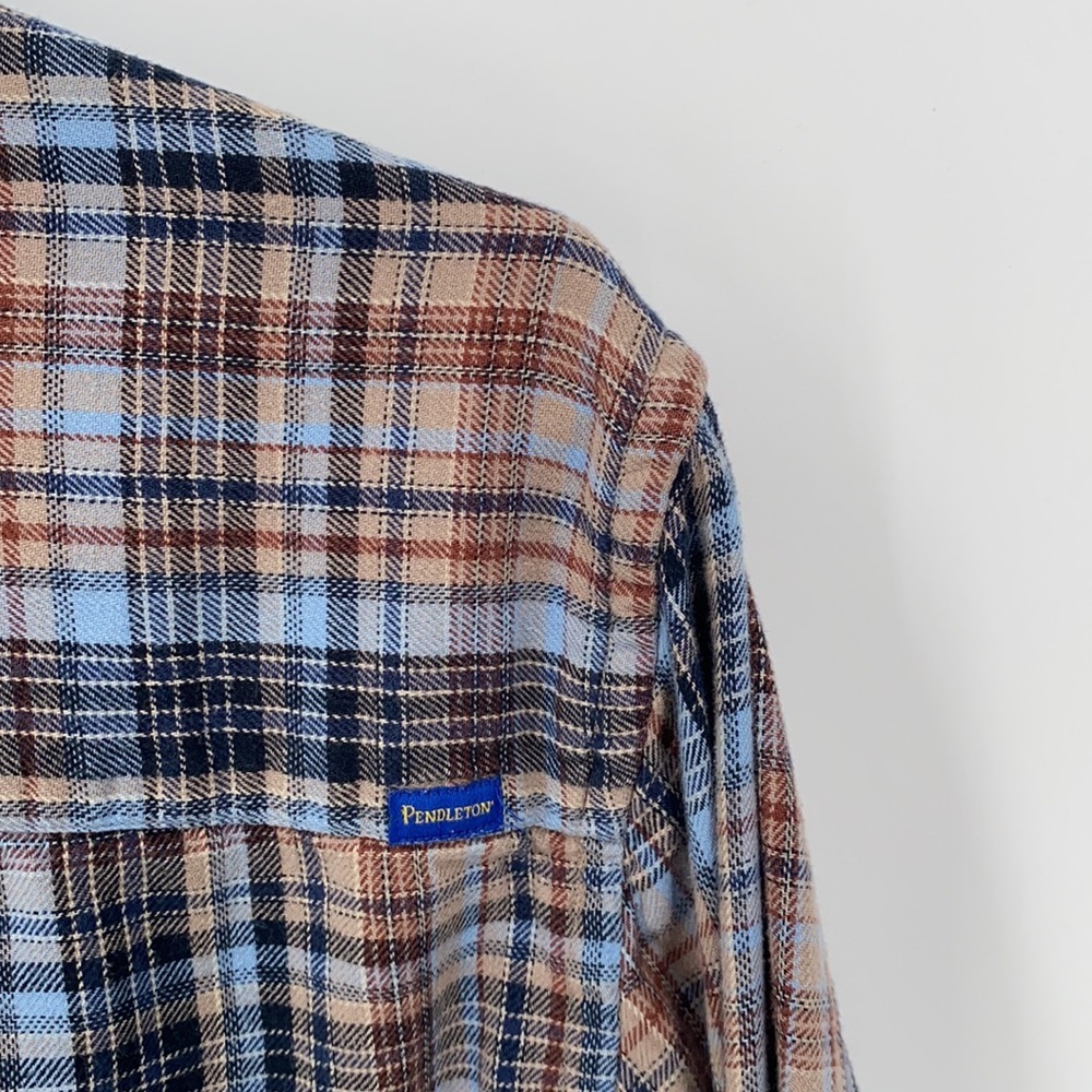 Pendleton Plaid Button Down Shirt - image 5